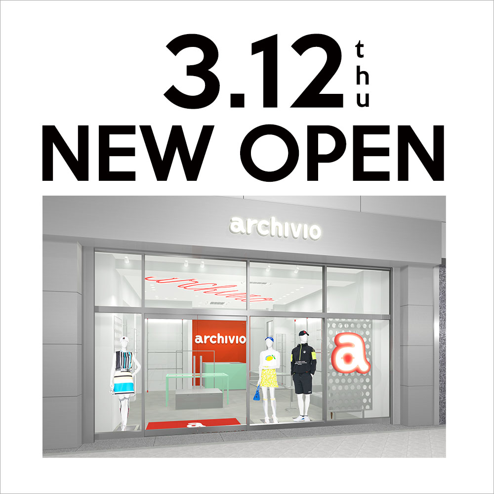 ARCHIVIO アルチビオ 堀江店オープンのお知らせ｜アルチビオ(archivio)公式サイト