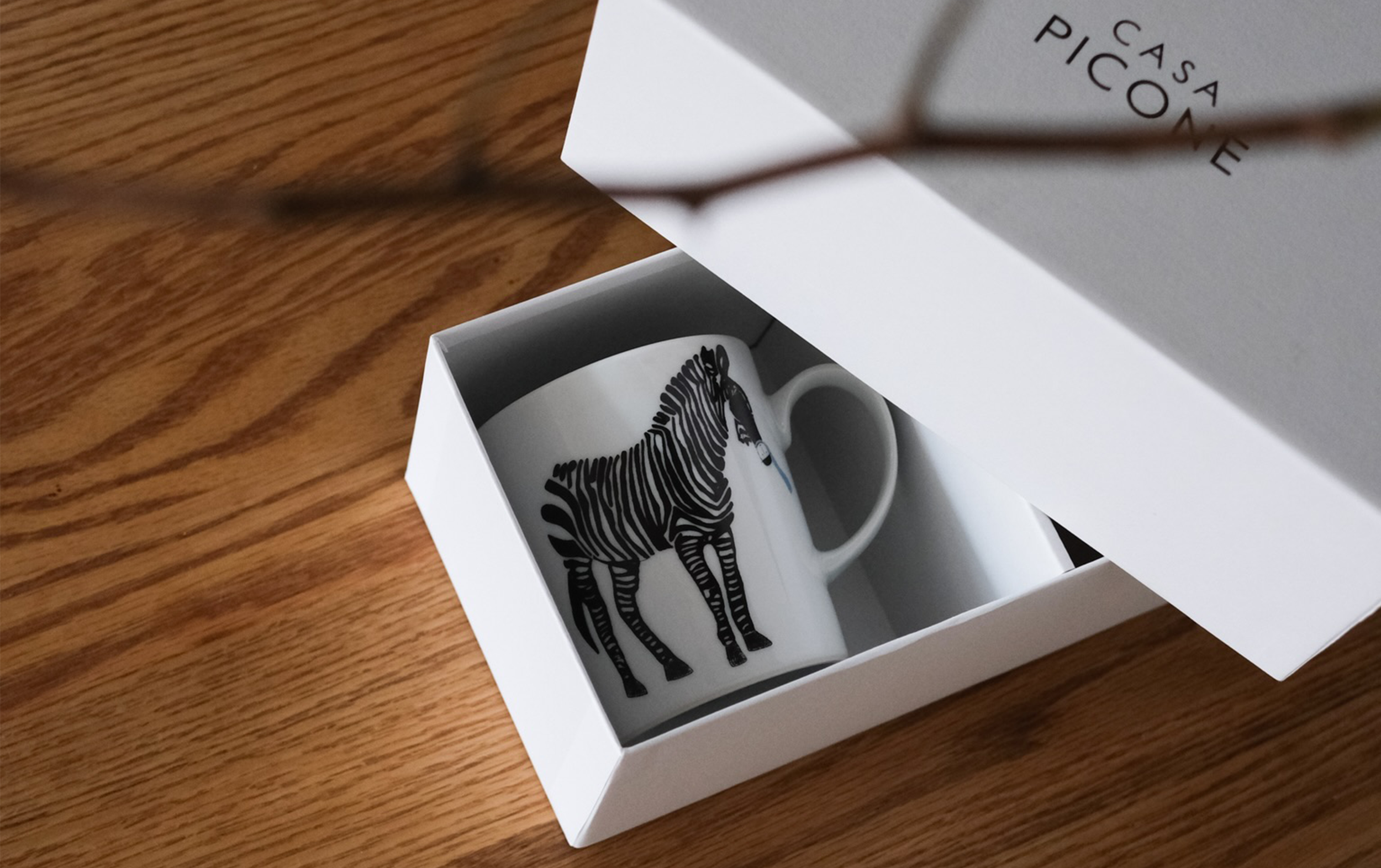 Picone セットアップ ブラウン/ホワイト CASA PICONE（カーサ ピッコーネ） | for GIFT