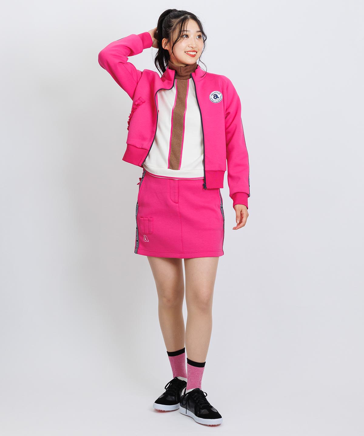 フリルポケットダンボールブルゾン|アルチビオ - ゴルフウェアや